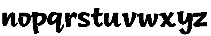 happy Crumbs Font LOWERCASE