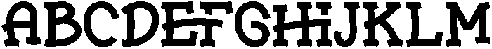 HALUNA Regular otf (400) Font UPPERCASE