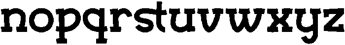 HALUNA Regular otf (400) Font LOWERCASE