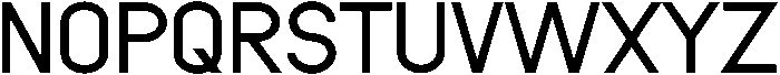 HAMBURG Regular otf (400) Font UPPERCASE