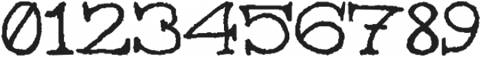 HAND Serif Regular otf (400) Font OTHER CHARS