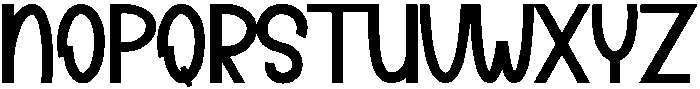 HANDMADE Regular otf (400) Font LOWERCASE