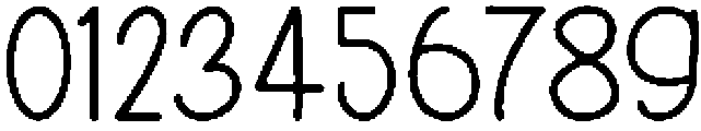 HANDWRITE Regular otf (400) Font OTHER CHARS