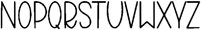 HANDWRITE Regular otf (400) Font UPPERCASE