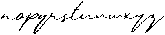 HANDY Regular otf (400) Font LOWERCASE