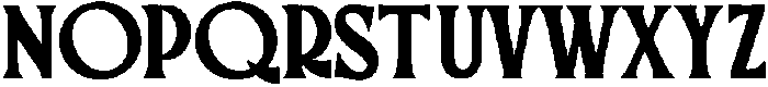 HANOMAN Bold otf (700) Font UPPERCASE