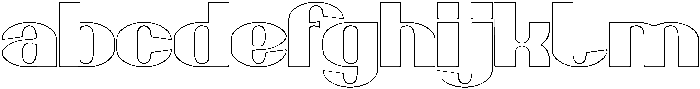 HAPPY DAY-Hollow otf (400) FONT