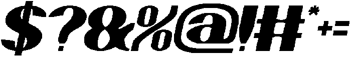 HAPPY DAY Italic otf (400) Font OTHER CHARS
