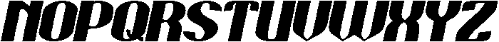 HAPPY DAY Italic otf (400) Font UPPERCASE