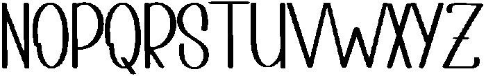 HAPPY MONDAY Regular otf (400) Font UPPERCASE