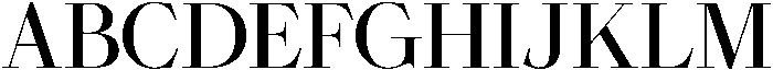 HARMONY otf (400) Font UPPERCASE
