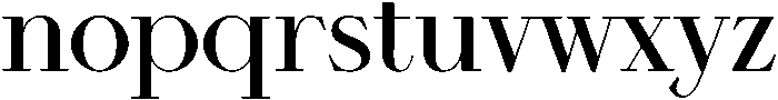HARMONY otf (400) Font LOWERCASE