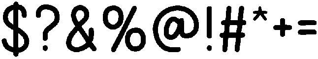 HARRISON Regular otf (400) Font OTHER CHARS