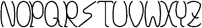 HARUKA-Display otf (400) Font UPPERCASE