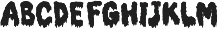HAUNTED ENCLAVE Zombie Green otf (400) FONT