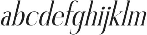 Habemfi Italic otf (400) Font LOWERCASE