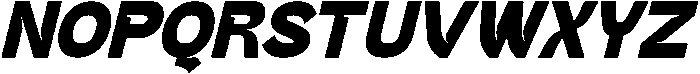 Haberga Italic otf (400) Font UPPERCASE
