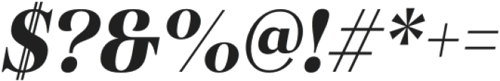 Haboro Cond Black Italic otf (900) Font OTHER CHARS