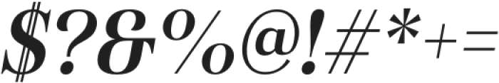 Haboro Cond Demi Italic otf (400) Font OTHER CHARS