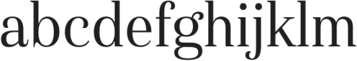 Haboro Cond Regular otf (400) Font LOWERCASE