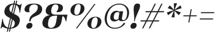 Haboro Norm ExBold Italic otf (700) Font OTHER CHARS
