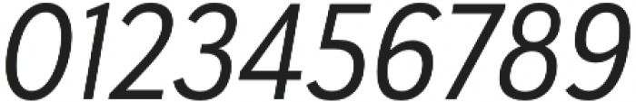 Haboro Sans Cond Regular Italic otf (400) Font OTHER CHARS
