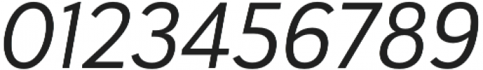 Haboro Sans Norm Regular Italic otf (400) Font OTHER CHARS