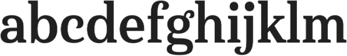 Haboro Serif Cond Bold otf (700) Font LOWERCASE