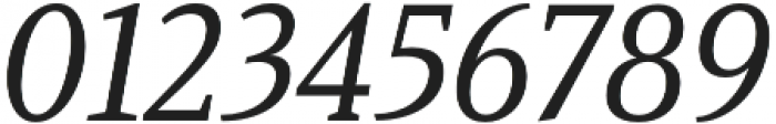 Haboro Serif Cond Medium It otf (500) Font OTHER CHARS