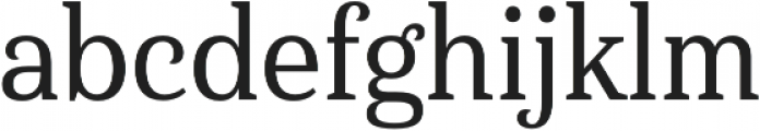 Haboro Serif Cond Medium otf (500) Font LOWERCASE