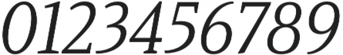 Haboro Serif Cond Regular It otf (400) Font OTHER CHARS