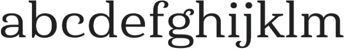 Haboro Serif Ext Medium otf (500) Font LOWERCASE