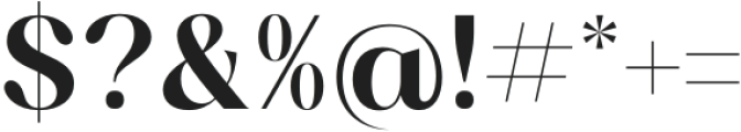 Hacburk Matrositia Serif otf (400) Font OTHER CHARS