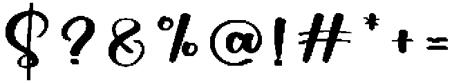 Hack Regular otf (400) Font OTHER CHARS