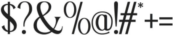 Hacky-SemiBold otf (600) Font OTHER CHARS