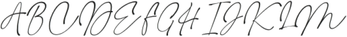 Haddonfield Regular otf (400) Font UPPERCASE