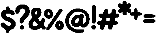 Hadewo ttf (400) Font OTHER CHARS