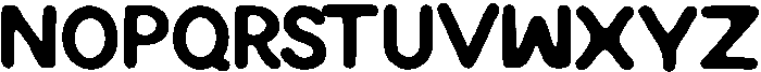 Hadewo ttf (400) Font UPPERCASE