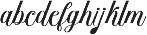 Hadigen Bold Regular otf (700) Font LOWERCASE