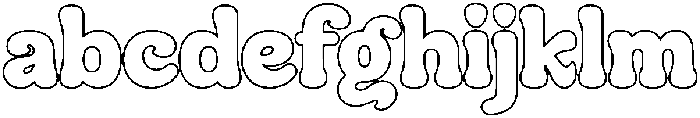Hadlen Outline otf (400) FONT