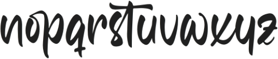 Hadley Bestone otf (400) Font LOWERCASE