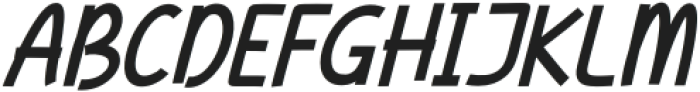 Hadzobe-Oblique Italic otf (400) Font