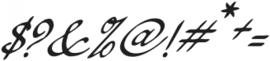 Haer Scrypt Italic otf (400) Font OTHER CHARS