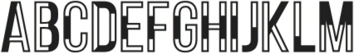 HafBlack otf (900) Font LOWERCASE