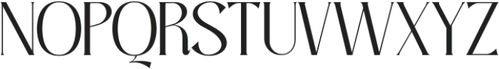 Hafinia Regular otf (400) Font UPPERCASE