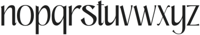 Hafinia Regular otf (400) Font LOWERCASE