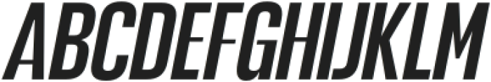 Hagia Pro Bold Italic otf (700) Font UPPERCASE