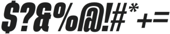 Hagia Pro Extra Bold Italic otf (700) Font OTHER CHARS