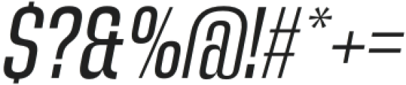 Hagia Pro Medium Italic otf (500) Font OTHER CHARS