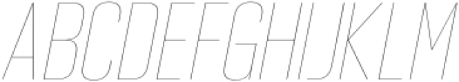 Hagia Pro Thin Italic otf (100) Font UPPERCASE